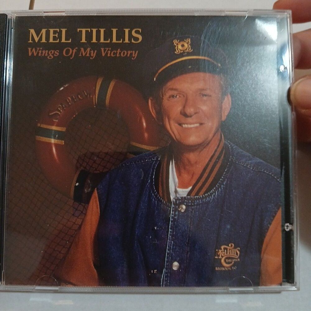 Vintage CD With Case Melโ Tills Wings of My Victory 10 Songs
